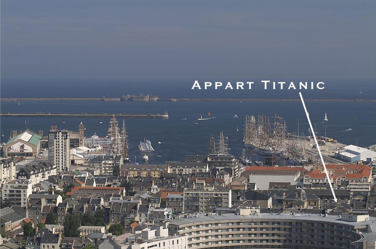 Appart Titanic Cherbourg Centre Port Exterior photo